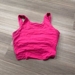 Source Unknown Fuchsia Crop Top
